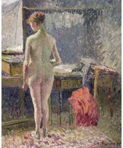 Camille Pissarro, Female Nude seen from the Back, 1895 (oil on canvas)