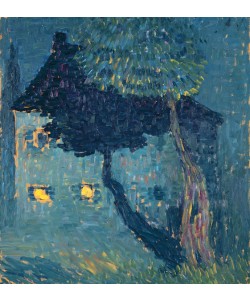 Alexej von Jawlensky, Cottage in the Woods, 1903 (oil on wood)