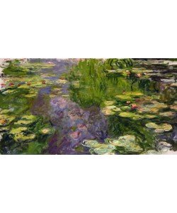 Claude Monet, Waterlilies (oil on canvas)