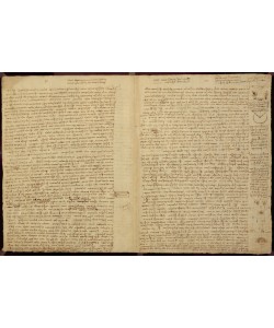 Leonardo da Vinci, A page from the Codex Leicester, 1508-12 (sepia ink on linen paper)