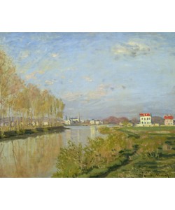 Claude Monet, The Seine at Argenteuil, 1873 (oil on canvas)