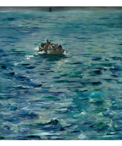 Edouard Manet, The Escape of Henri de Rochefort (1831-1915) 20 March 1874, 1880-81 (oil on canvas)