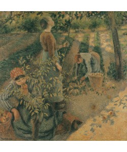 Camille Pissarro, The Apple Pickers, 1886 (oil on canvas)
