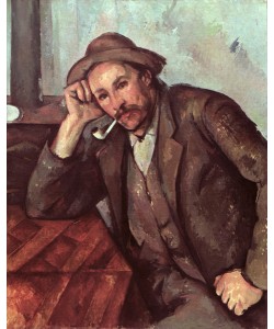Paul Cézanne, The Smoker, 1891-92 (oil on canvas)