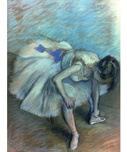 Edgar Degas, Seated Dancer, c.1881-83 (pastel on paper)