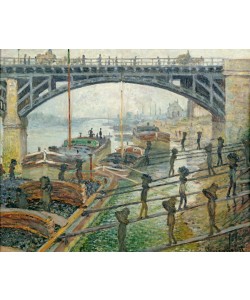 Claude Monet, The Coal Workers, 1875 (oil on canvas)