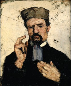 Paul Cézanne, Uncle Dominique as a Lawyer, 1866 (oil on canvas)