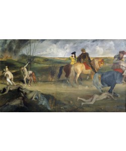 Edgar Degas, Scene of War in the Middle Ages, c.1865 (oil on canvas)