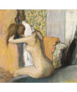 Edgar Degas, After the Bath, Woman Drying her Neck, 1898 (pastel on mounted paper)