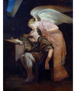 Paul Cézanne, The Dream of the Poet or, The Kiss of the Muse, 1859-60 (oil on canvas)