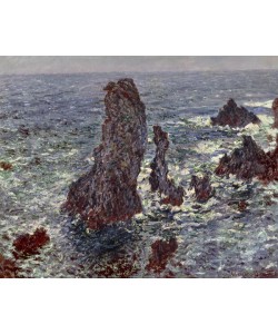 Claude Monet, The Rocks at Belle-Ile, 1886 (oil on canvas)