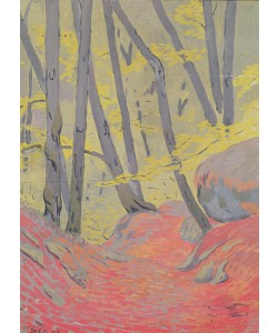 Paul Serusier, Undergrowth (oil on canvas)