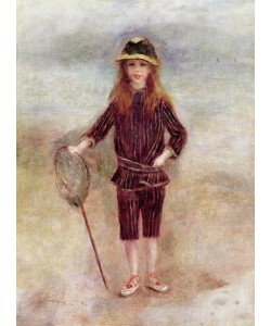 Pierre-Auguste Renoir, The Little Fisherwoman (Marthe Berard) 1879 (oil on canvas)
