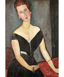 Amedeo Modigliani, Madame G. van Muyden, 1917 (oil on canvas)