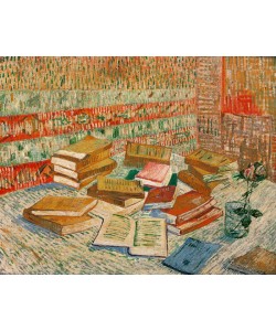 Vincent van Gogh, The Yellow Books, 1887 (oil on canvas)