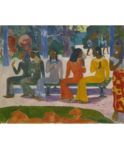 Paul Gauguin, Ta Matete (We Shall Not Go to Market Today) 1892 (gouache on canvas)