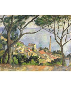 Paul Cézanne, The Sea at l'Estaque, 1878 (oil on canvas)