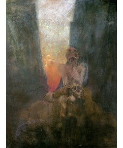 Alfons Maria Mucha, The Abyss, 1899 (oil on canvas)