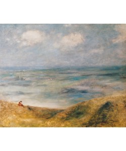 Pierre-Auguste Renoir, View of the Sea, Guernsey (oil on canvas)