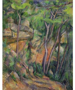 Paul Cézanne, In the Park of Chateau Noir, c.1896-99 (oil on canvas)