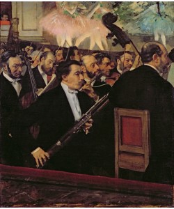 Edgar Degas, The Opera Orchestra, c.1870 (oil on canvas)