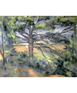 Paul Cézanne, The Large Pine, 1895-97 (oil on canvas)