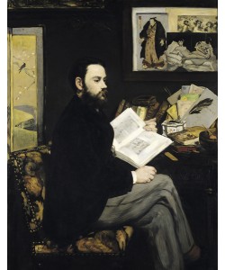 Edouard Manet, Portrait of Emile Zola (1840-1902) 1868 (oil on canvas)