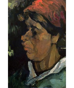 Vincent van Gogh, Head of a Dutch Peasant, 1884 (oil on canvas)