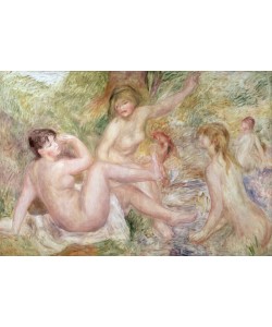 Pierre-Auguste Renoir, Study for the Large Bathers, 1885-1901 (oil on canvas)