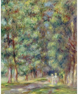 Pierre-Auguste Renoir, Path in a Wood, 1910 (oil on canvas)