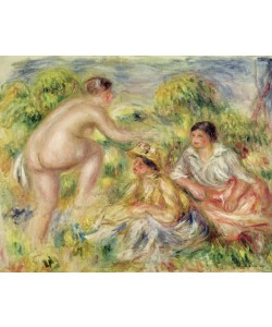 Pierre-Auguste Renoir, Young Girls in the Countryside, 1916 (oil on canvas)