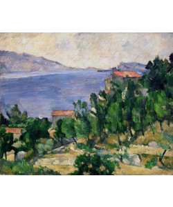 Paul Cézanne, View of Mount Marseilleveyre and the Isle of Maire, c.1882-85 (oil on canvas)