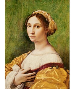 Raphael, Portrait of a Young Girl (tempera on panel)
