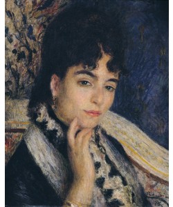 Pierre-Auguste Renoir, Portrait of Madame Alphonse Daudet (1844-1940) 1876 (oil on canvas)