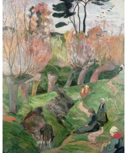Paul Gauguin, Breton Landscape, 1889 (oil on canvas)