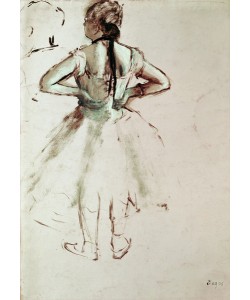 Edgar Degas, Dancer viewed from the back
