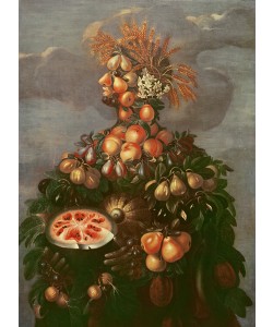 Giuseppe Arcimboldo, Summer (oil on canvas)