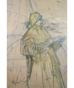 Henri de Toulouse-Lautrec, Portrait of Maurice Joyant (1864-1930) 1900 (pastel & pencil on paper)