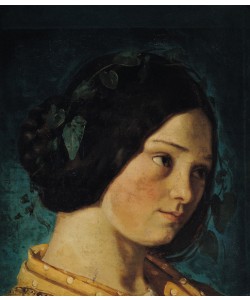 Gustave Courbet, Portrait of Zelie Courbet, c.1842 (oil on canvas)