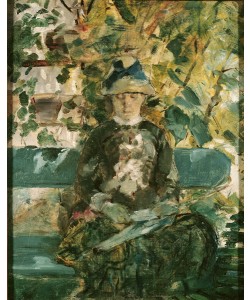 Henri de Toulouse-Lautrec, Portrait of Adele Tapie de Celeyran (1840-1930) 1882 (oil on canvas)