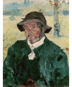 Henri de Toulouse-Lautrec, An Old Man, Celeyran, 1882 (oil on canvas)