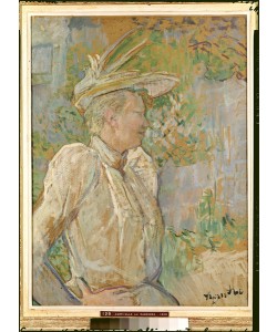 Henri de Toulouse-Lautrec, Gabrielle the Dancer, 1890 (oil on canvas)