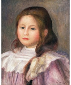 Pierre-Auguste Renoir, Portrait of a child, c.1910-12 (oil on canvas)
