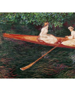 Claude Monet, Boating on the river Epte, c.1889-1890 (oil on canvas)