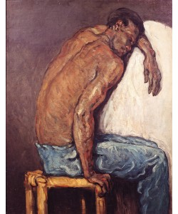 Paul Cézanne, The Negro Scipion, c.1866-68 (oil on canvas)