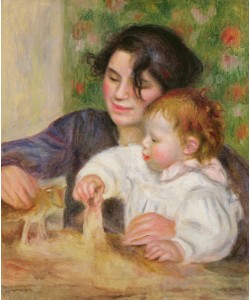 Pierre-Auguste Renoir, Gabrielle and Jean, c.1895-6 (oil on canvas)