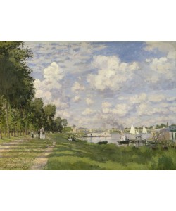 Claude Monet, The Marina at Argenteuil, 1872 (oil on canvas)