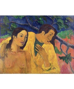Paul Gauguin, The Flight or Tahitian Idyll, 1902 (oil on canvas)