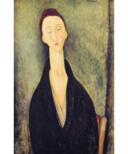 Amedeo Modigliani, Madame Hanka Zborowska, 1918 (oil on canvas)