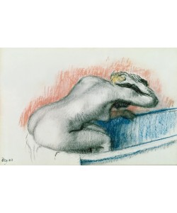 Edgar Degas, Woman Washing in the Bath, c.1892 (pastel on card)
